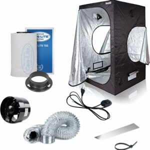 NICEGROW Box Set Zelt Abluft und Aktivkohlefilter